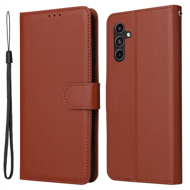 For Samsung Galaxy A15 4G Case PU Leather Stand Phone Protector with 3 Card Slots