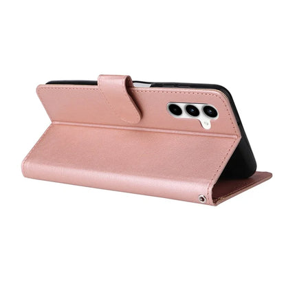 For Samsung Galaxy A35 5G Wallet Case Anti-Scratch PU Leather Flip Phone Cover