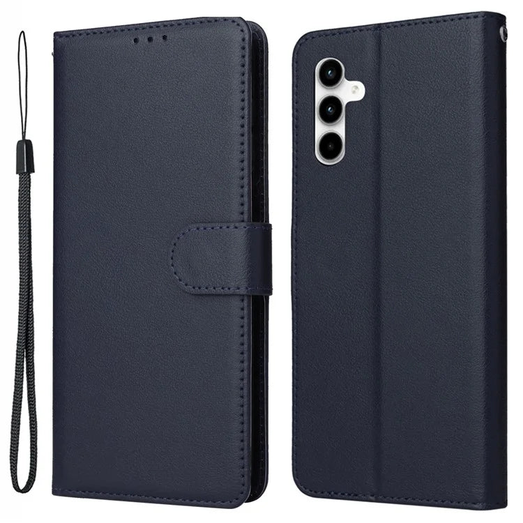 For Samsung Galaxy A35 5G Wallet Case Anti-Scratch PU Leather Flip Phone Cover