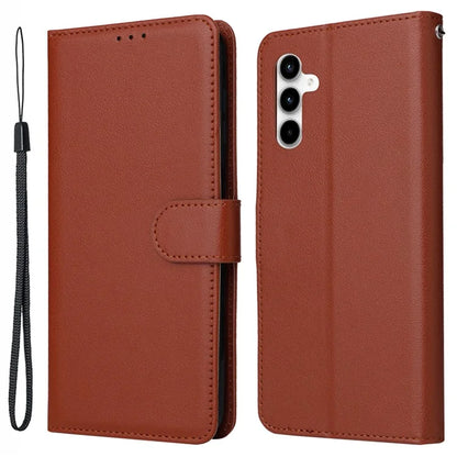 For Samsung Galaxy A35 5G Wallet Case Anti-Scratch PU Leather Flip Phone Cover