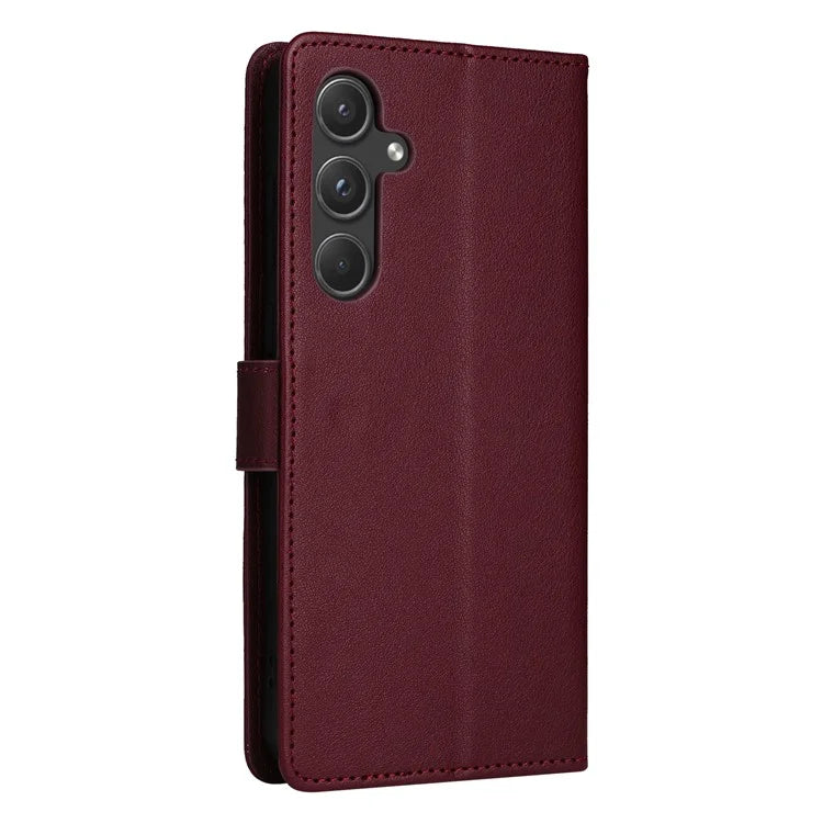 For Samsung Galaxy A55 5G Case PU Leather Wallet Cover Mobile Accessories Wholesale