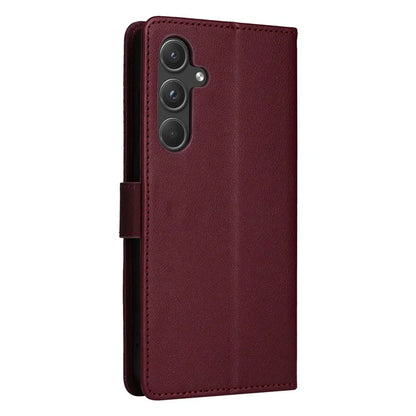 For Samsung Galaxy A55 5G Case PU Leather Wallet Cover Mobile Accessories Wholesale