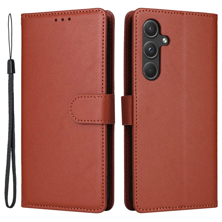 For Samsung Galaxy A55 5G Case PU Leather Wallet Cover Mobile Accessories Wholesale