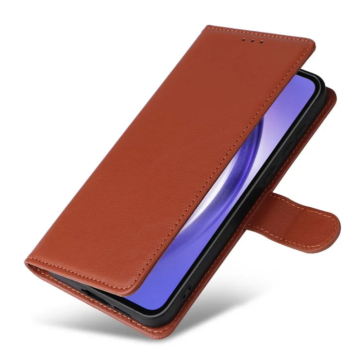 For Samsung Galaxy A55 5G Case PU Leather Wallet Cover Mobile Accessories Wholesale