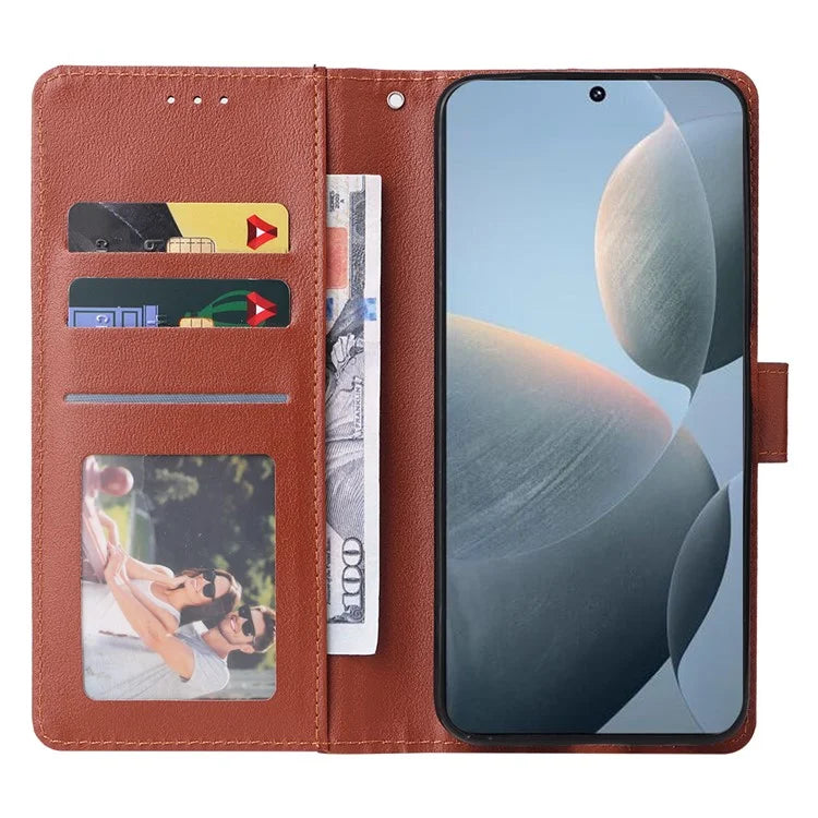 For Xiaomi Redmi K70E 5G / Poco X6 Pro 5G Case Wallet Stand PU Leather Phone Cover