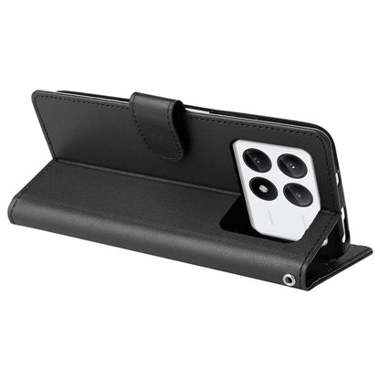 For Xiaomi Redmi K70E 5G / Poco X6 Pro 5G Case Wallet Stand PU Leather Phone Cover