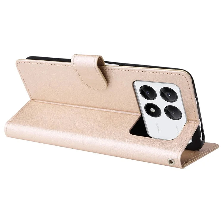 For Xiaomi Redmi K70E 5G / Poco X6 Pro 5G Case Wallet Stand PU Leather Phone Cover