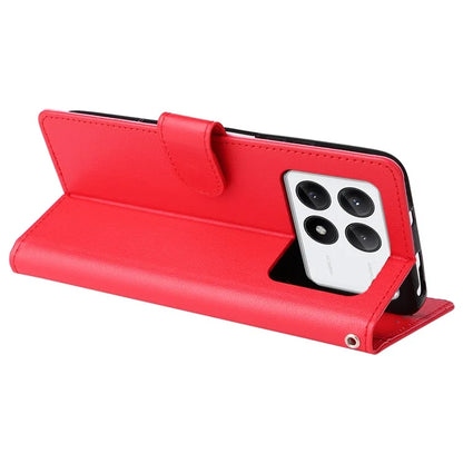 For Xiaomi Redmi K70E 5G / Poco X6 Pro 5G Case Wallet Stand PU Leather Phone Cover