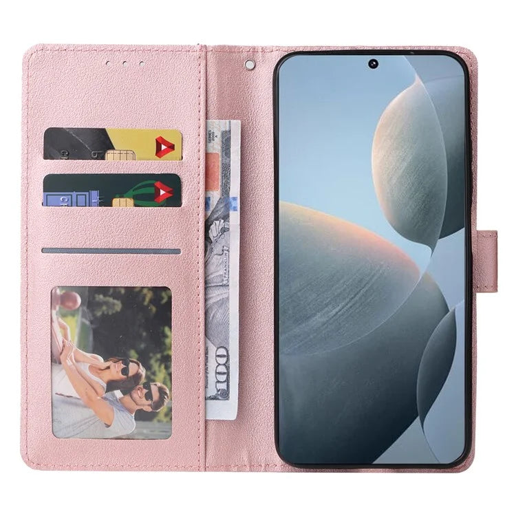 For Xiaomi Redmi K70E 5G / Poco X6 Pro 5G Case Wallet Stand PU Leather Phone Cover