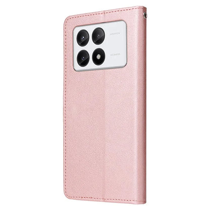 For Xiaomi Redmi K70E 5G / Poco X6 Pro 5G Case Wallet Stand PU Leather Phone Cover