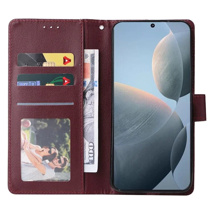 For Xiaomi Redmi K70E 5G / Poco X6 Pro 5G Case Wallet Stand PU Leather Phone Cover