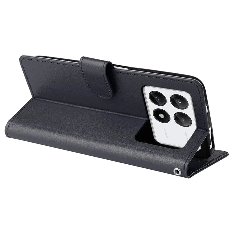For Xiaomi Redmi K70E 5G / Poco X6 Pro 5G Case Wallet Stand PU Leather Phone Cover