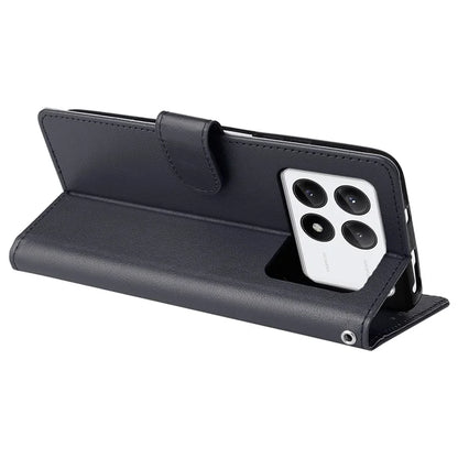 For Xiaomi Redmi K70E 5G / Poco X6 Pro 5G Case Wallet Stand PU Leather Phone Cover