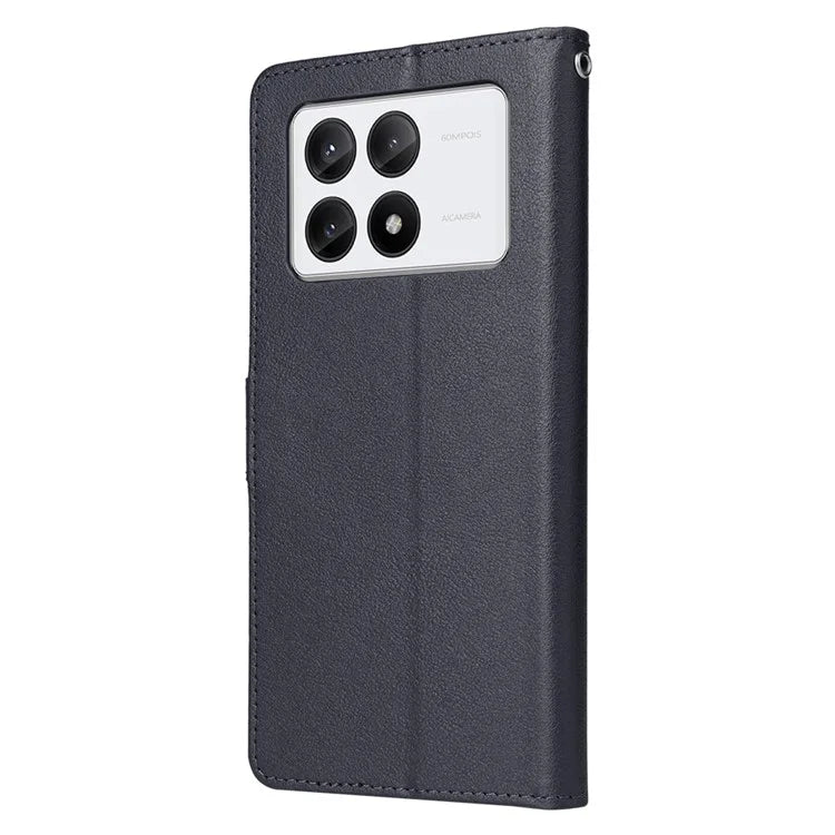 For Xiaomi Redmi K70E 5G / Poco X6 Pro 5G Case Wallet Stand PU Leather Phone Cover