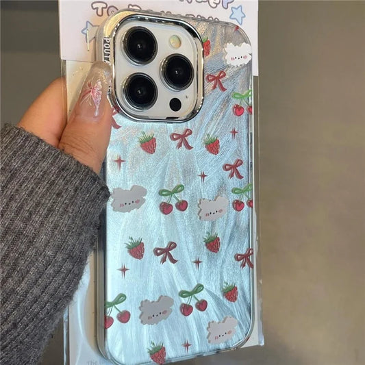 Cartoon Pattern for iPhone 15 Pro Max Wholesale Phone Supplies PC+TPU Phone Cases
