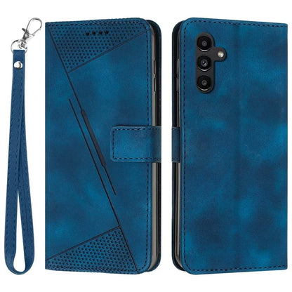 For Samsung Galaxy M15 5G / F15 5G Wholesale Phone Case Triangle Imprinted PU Leather Wallet Cover