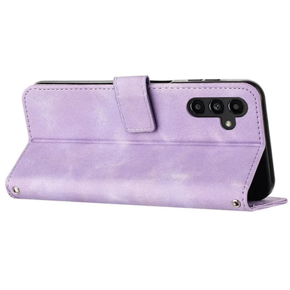 For Samsung Galaxy M15 5G / F15 5G Wholesale Phone Case Triangle Imprinted PU Leather Wallet Cover