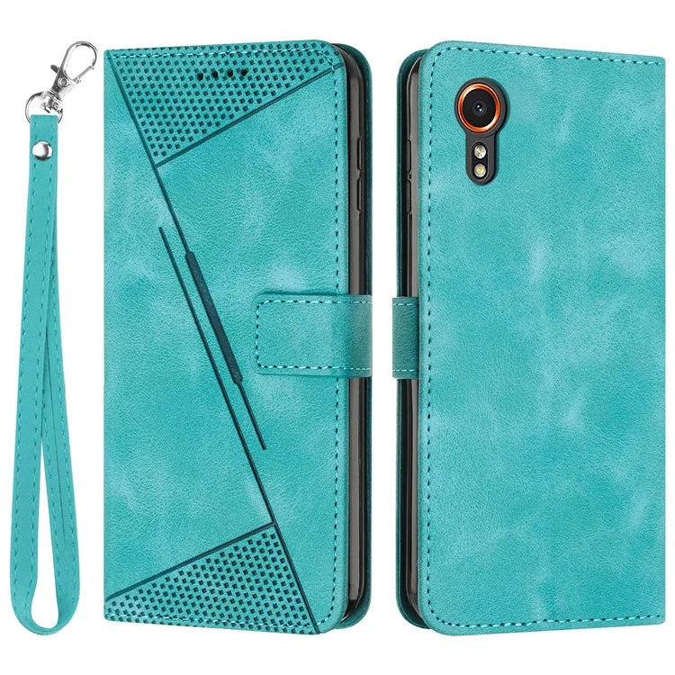 For Samsung Galaxy Xcover7 Wholesale Phone Case Slim-Fit PU Leather Stand Wallet Cell Phone Cover