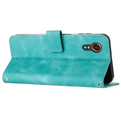 For Samsung Galaxy Xcover7 Wholesale Phone Case Slim-Fit PU Leather Stand Wallet Cell Phone Cover