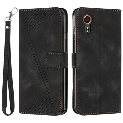 For Samsung Galaxy Xcover7 Wholesale Phone Case Slim-Fit PU Leather Stand Wallet Cell Phone Cover