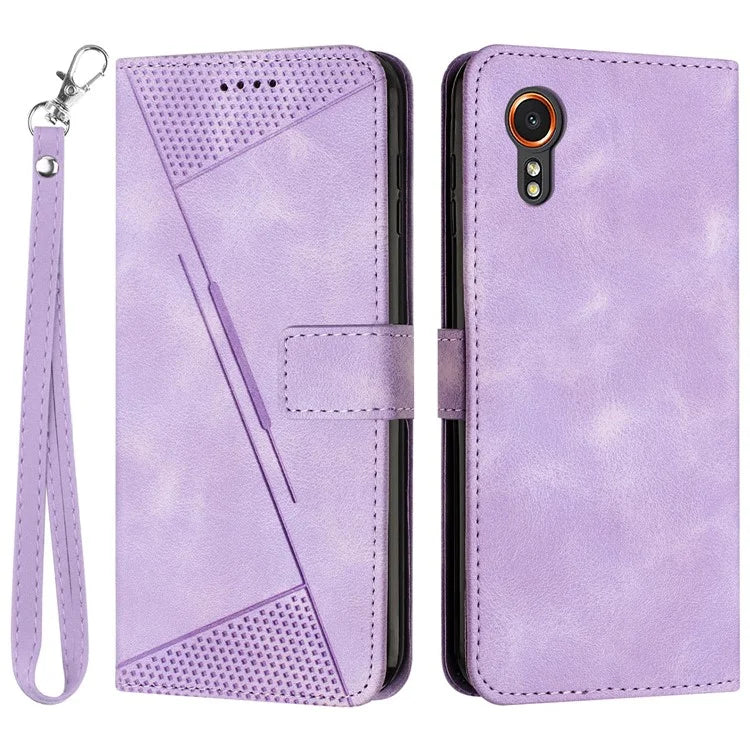 For Samsung Galaxy Xcover7 Wholesale Phone Case Slim-Fit PU Leather Stand Wallet Cell Phone Cover