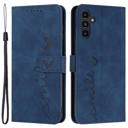 For Samsung Galaxy M15 5G / F15 5G PU Leather Phone Case Magnetic Phone Cover with Imprinted Design