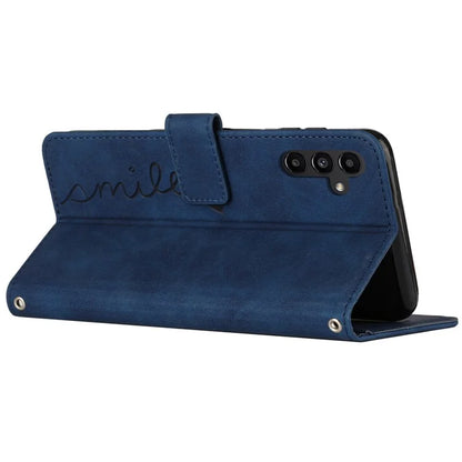 For Samsung Galaxy M15 5G / F15 5G PU Leather Phone Case Magnetic Phone Cover with Imprinted Design