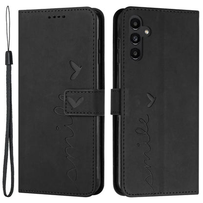 For Samsung Galaxy M15 5G / F15 5G PU Leather Phone Case Magnetic Phone Cover with Imprinted Design