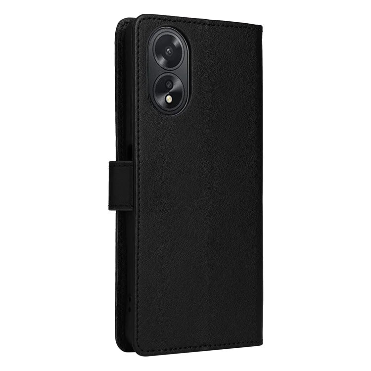 For Oppo A38 4G Wallet Phone Case Anti-Drop PU Leather Folio Flip Cover