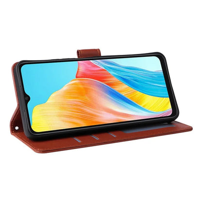 For Oppo A38 4G Wallet Phone Case Anti-Drop PU Leather Folio Flip Cover