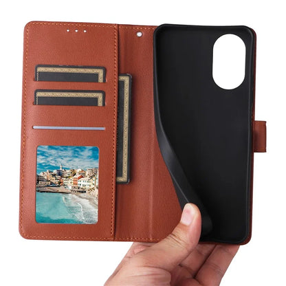 For Oppo A38 4G Wallet Phone Case Anti-Drop PU Leather Folio Flip Cover