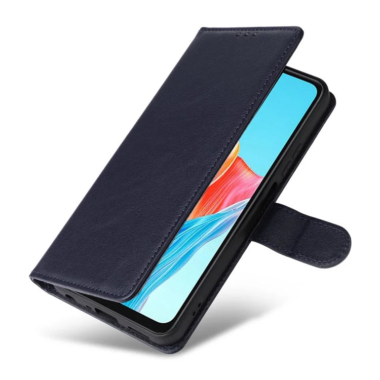 For Oppo A38 4G Wallet Phone Case Anti-Drop PU Leather Folio Flip Cover