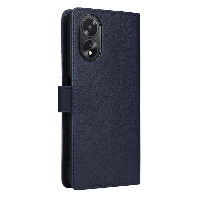 For Oppo A38 4G Wallet Phone Case Anti-Drop PU Leather Folio Flip Cover