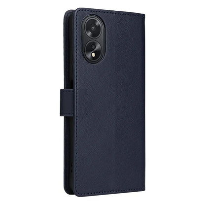 For Oppo A38 4G Wallet Phone Case Anti-Drop PU Leather Folio Flip Cover