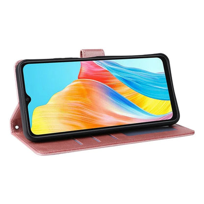 For Oppo A38 4G Wallet Phone Case Anti-Drop PU Leather Folio Flip Cover