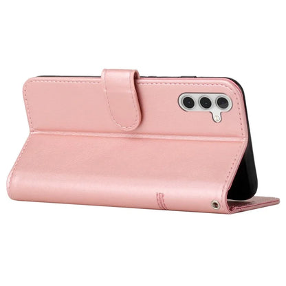 For Samsung Galaxy M15 5G / F15 5G Anti-Scratch PU Leather Phone Case Stand Cell Phone Cover