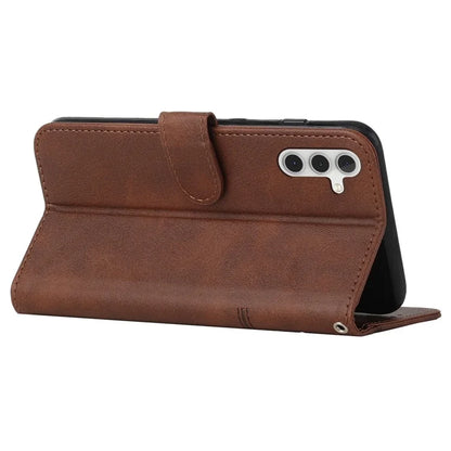 For Samsung Galaxy M15 5G / F15 5G Anti-Scratch PU Leather Phone Case Stand Cell Phone Cover