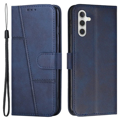 For Samsung Galaxy M15 5G / F15 5G Anti-Scratch PU Leather Phone Case Stand Cell Phone Cover