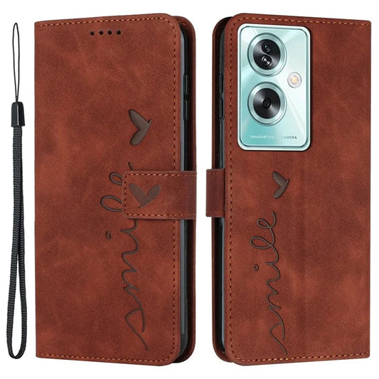 For Oppo A79 5G / A2 5G / OnePlus Nord N30 SE 5G Phone Case Anti-fall PU Leather Stand Shell