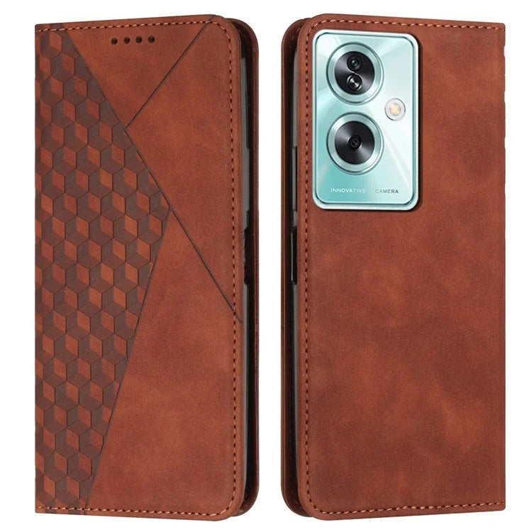 For OnePlus Nord N30 SE 5G / Oppo A79 5G /  A2 5G Magnetic PU Leather Cover Wholesale Phone Case Phone Stand Shell