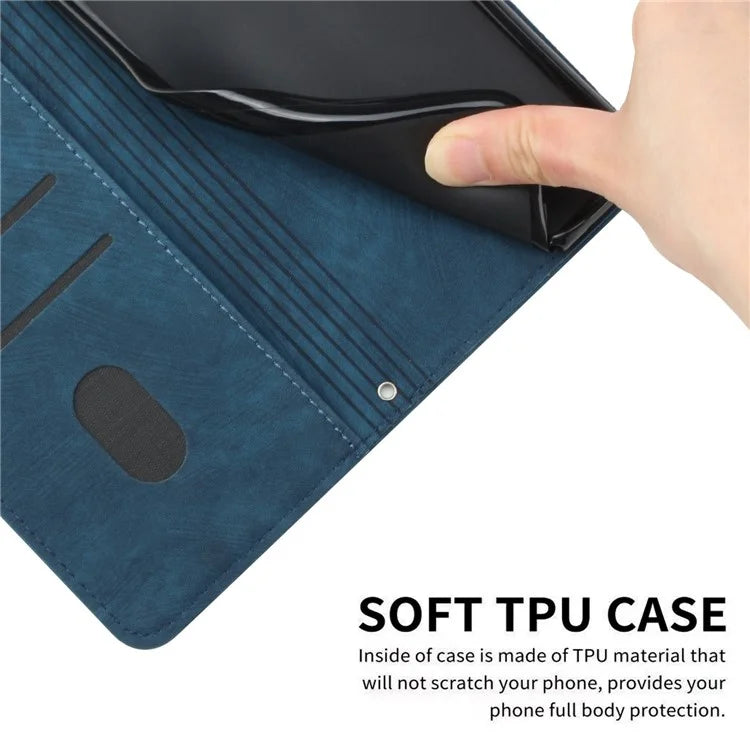 For Realme 12 5G Shockproof Cell Phone Case Imprinted PU Leather Wallet Phone Shell