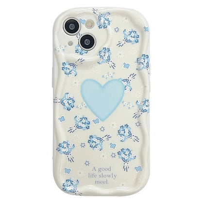 For iPhone 14 Back Case Soft TPU Pattern Printing Back Phone Cover