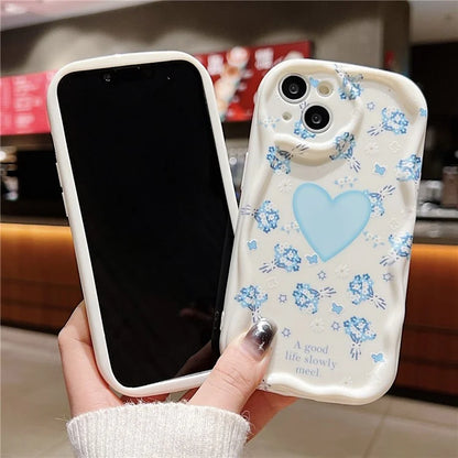 For iPhone 14 Back Case Soft TPU Pattern Printing Back Phone Cover
