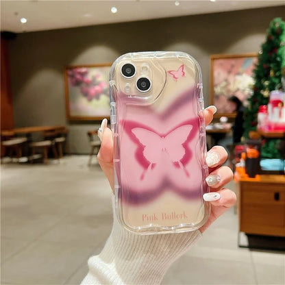 For iPhone 14 Back Case Soft TPU Pattern Printing Back Phone Cover