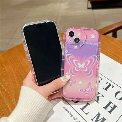 For iPhone 14 Back Case Soft TPU Pattern Printing Back Phone Cover