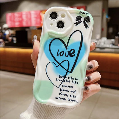 For iPhone 14 Back Case Soft TPU Pattern Printing Back Phone Cover