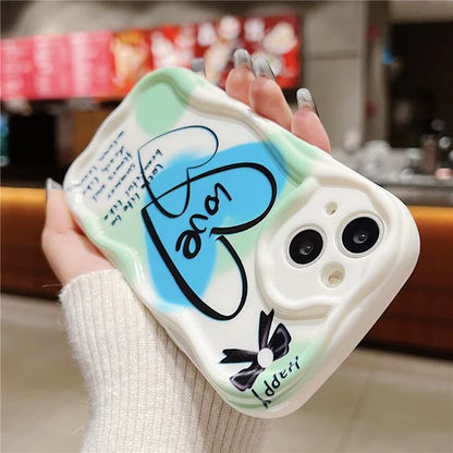 For iPhone 14 Back Case Soft TPU Pattern Printing Back Phone Cover