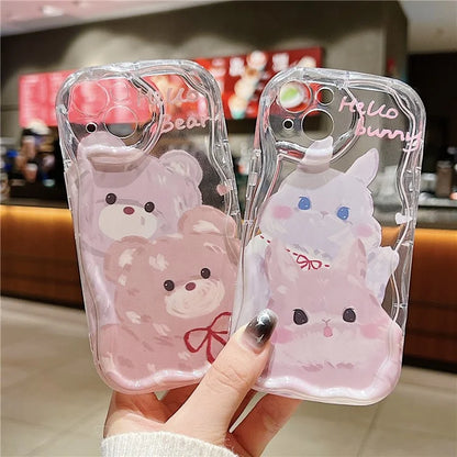 For iPhone 14 Back Case Soft TPU Pattern Printing Back Phone Cover