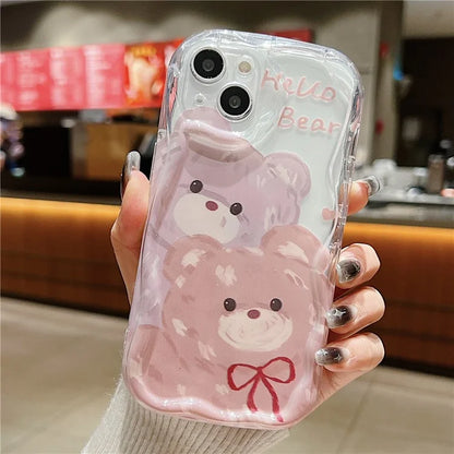 For iPhone 14 Back Case Soft TPU Pattern Printing Back Phone Cover