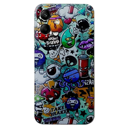 For Samsung Galaxy A05 4G Case Pattern Printed Soft TPU Slim Phone Cover